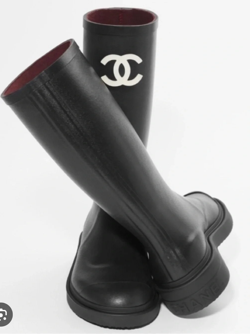 CHANEL Wellington Rain Boots